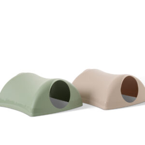 Savic rody tunnel met 2 openingen - beigebruin