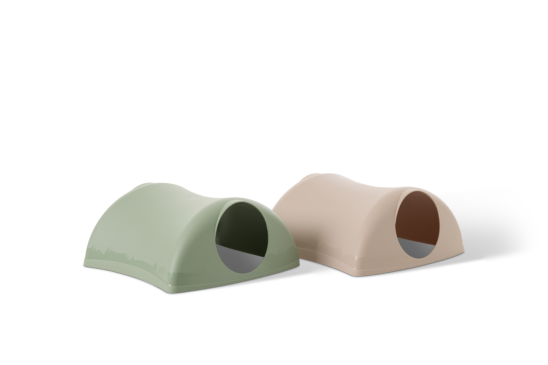 Savic rody tunnel met 2 openingen - beigebruin